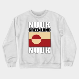 Flag of Greenland Crewneck Sweatshirt